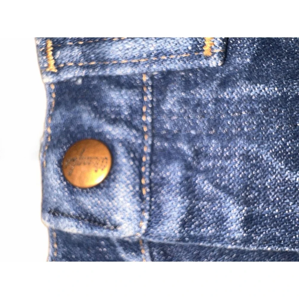 Wrangler‎ Classic Toddler Boys Dark Blue Denim Jeans Size 6 Cowboy Cut Western